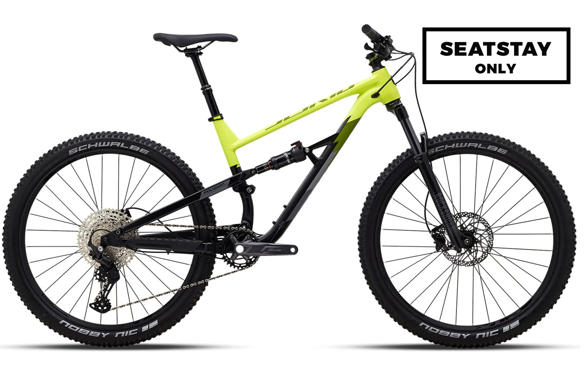 2022 Polygon Siskiu D7 - Seat stay [Colour: Black][Size: S-M (Lenght: 470mm) - 27.5 inches wheel]