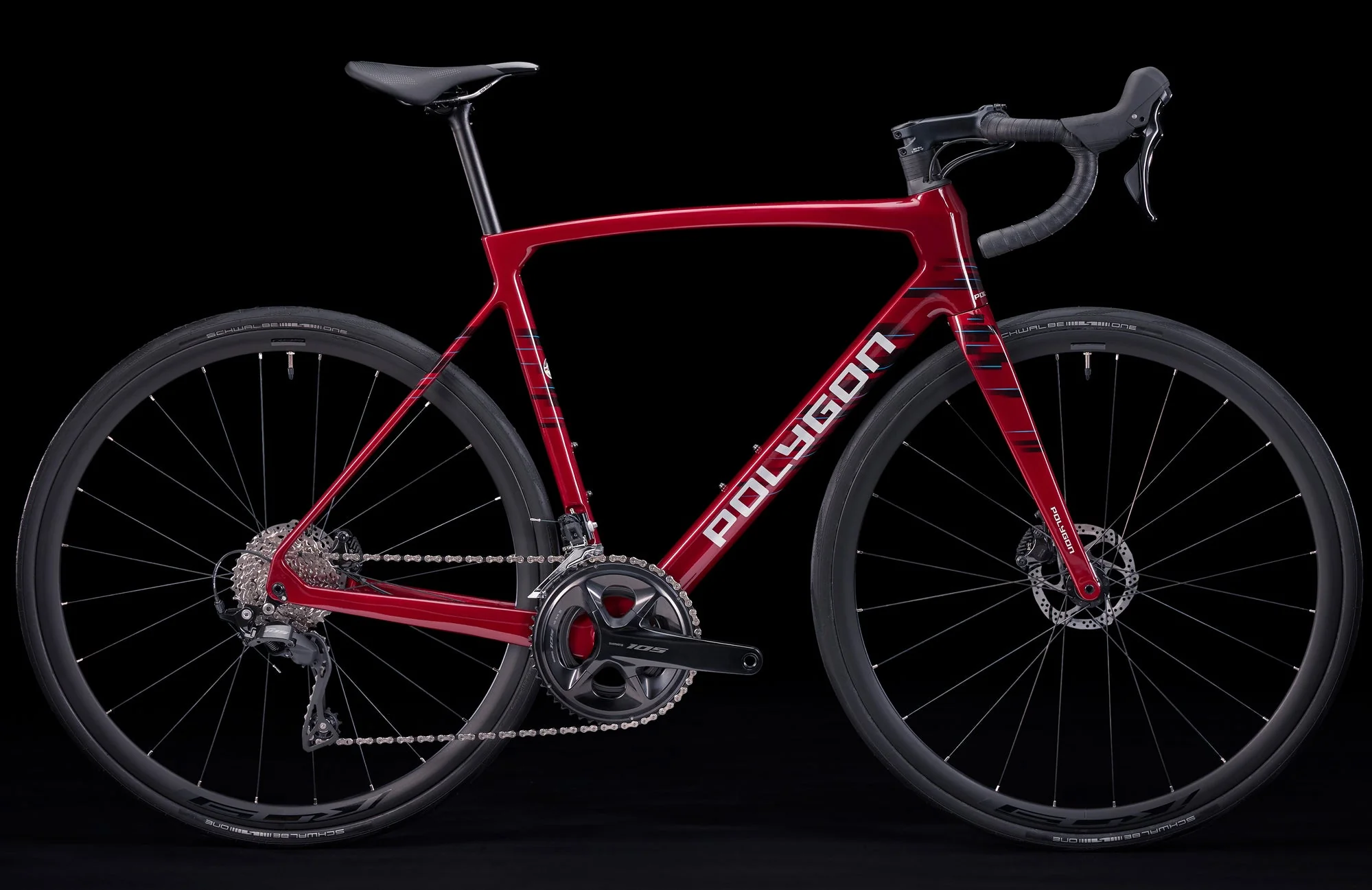 Polygon Strattos S7 Disc - 105 Carbon Road Bike - Image 2