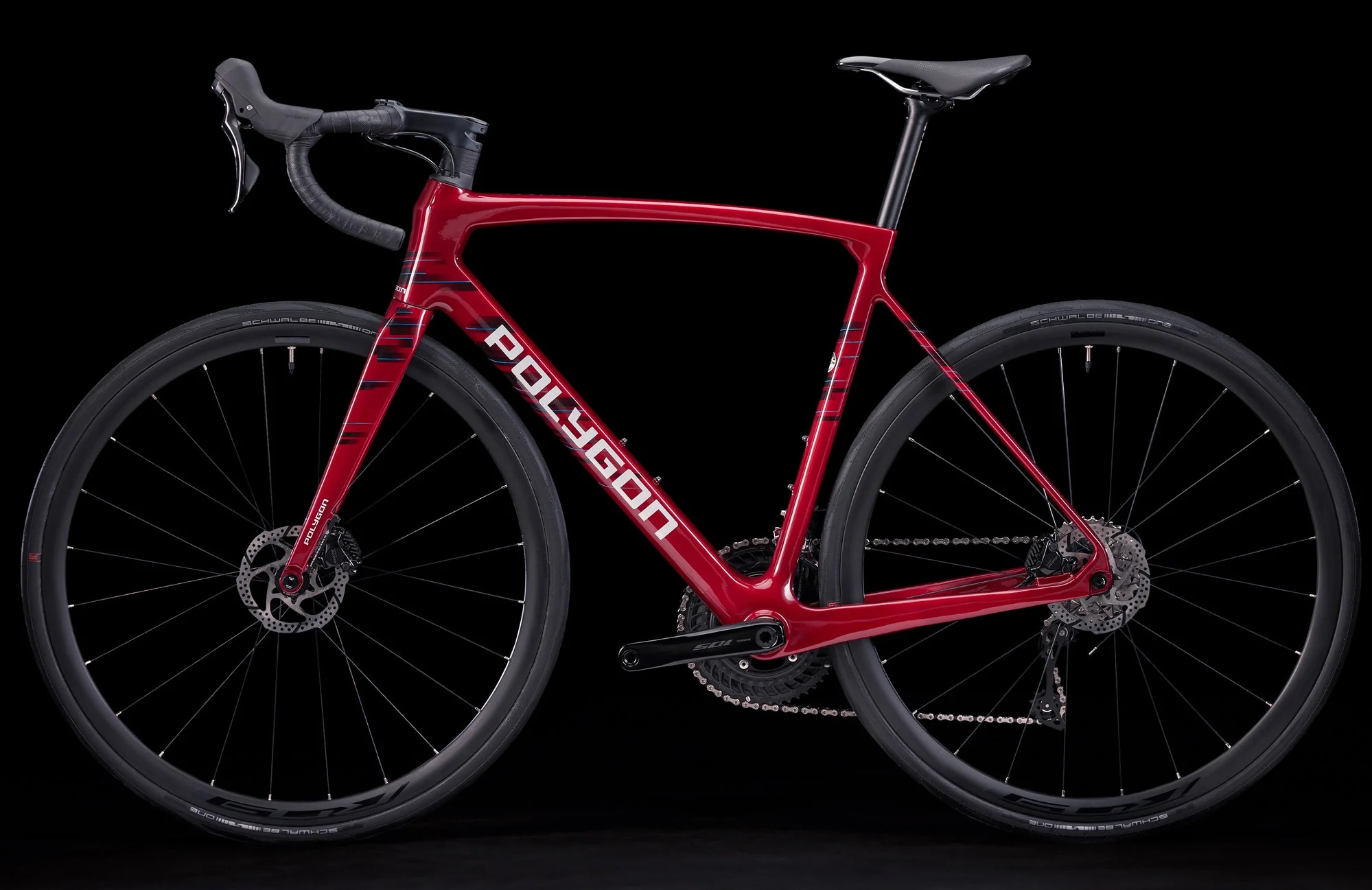 Polygon Strattos S7 Disc - 105 Carbon Road Bike - Image 3