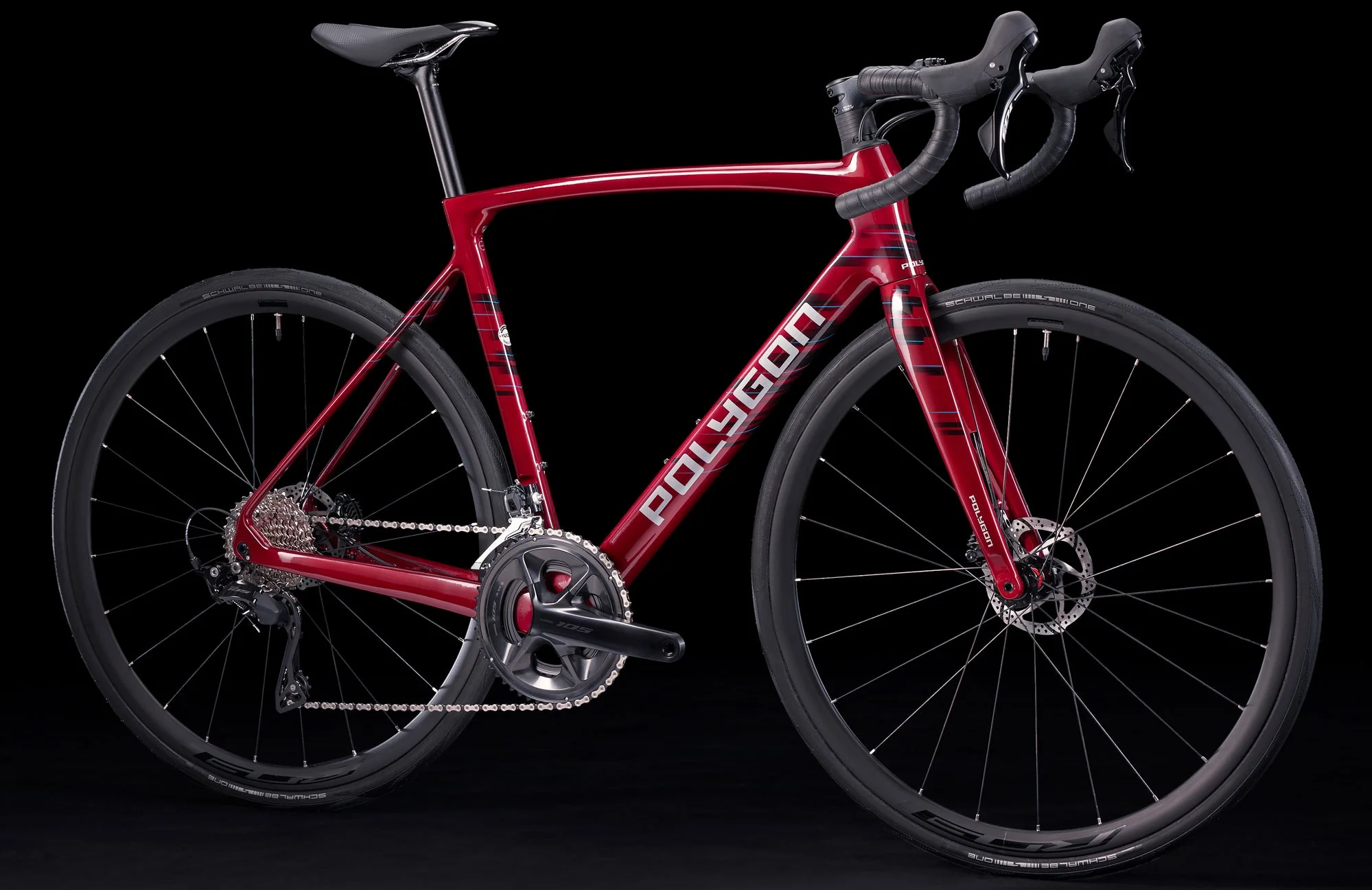 Polygon Strattos S7 Disc - 105 Carbon Road Bike - Image 4