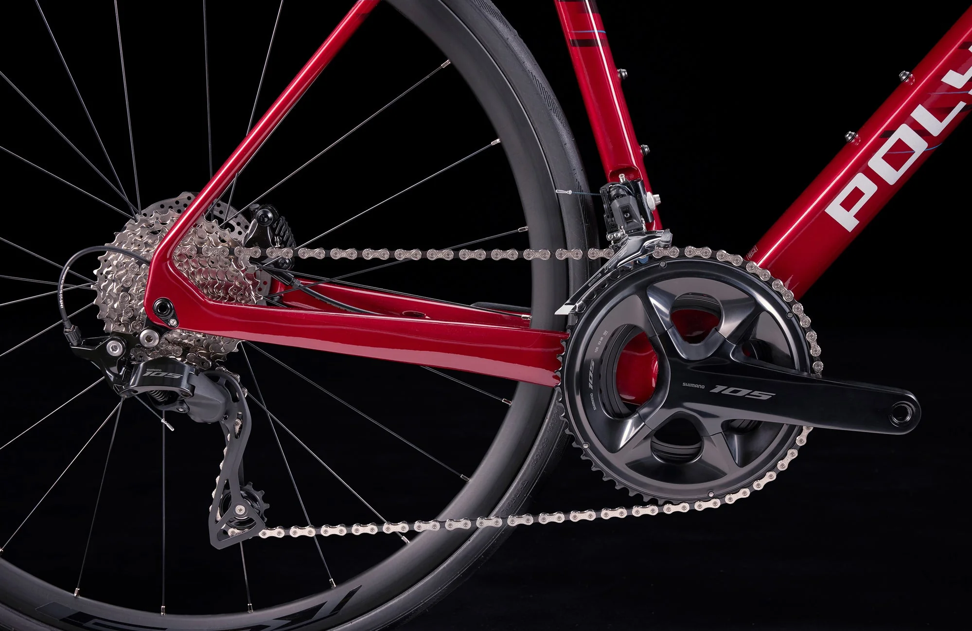 Polygon Strattos S7 Disc - 105 Carbon Road Bike - Image 8