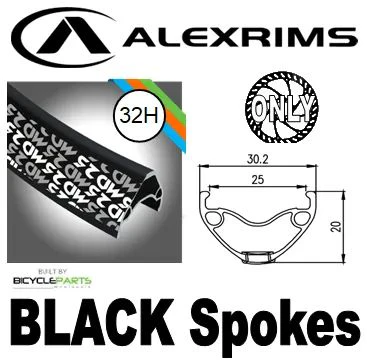 26" Alex MD25 Front Wheel - Quick Release