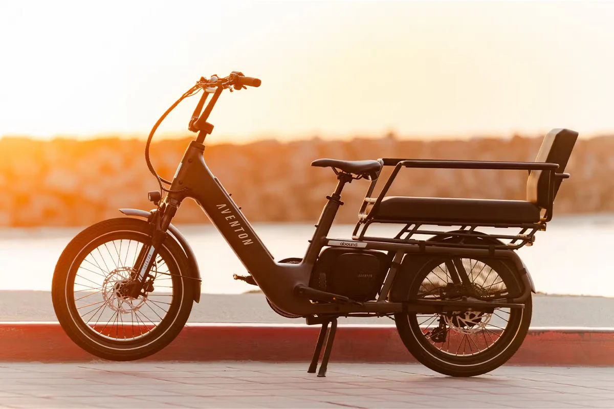 Aventon Abound LR - Full-Size Cargo eBike - Image 12