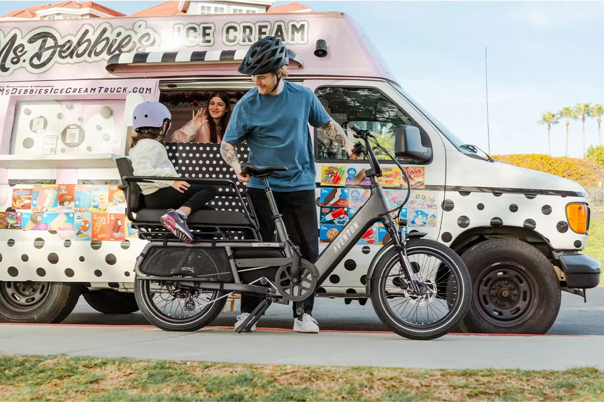 Aventon Abound LR - Full-Size Cargo eBike - Image 13