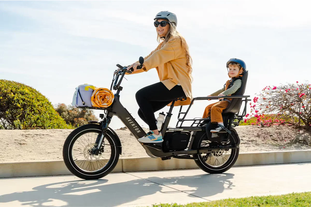 Aventon Abound LR - Full-Size Cargo eBike - Image 15