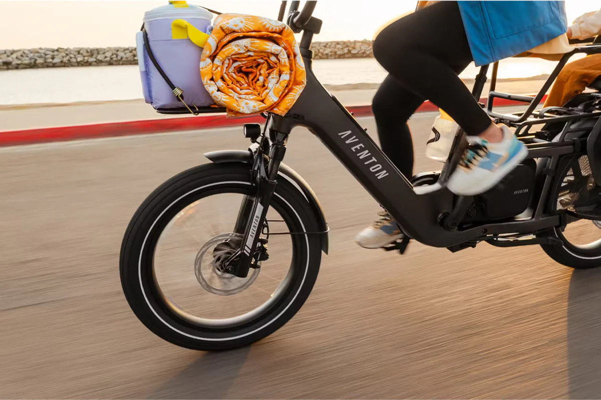 Aventon Abound LR - Full-Size Cargo eBike - Image 16