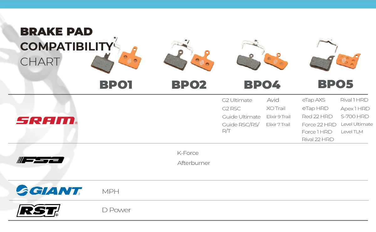 Entity BP01 Disc Brake Pads - Organic - Image 4