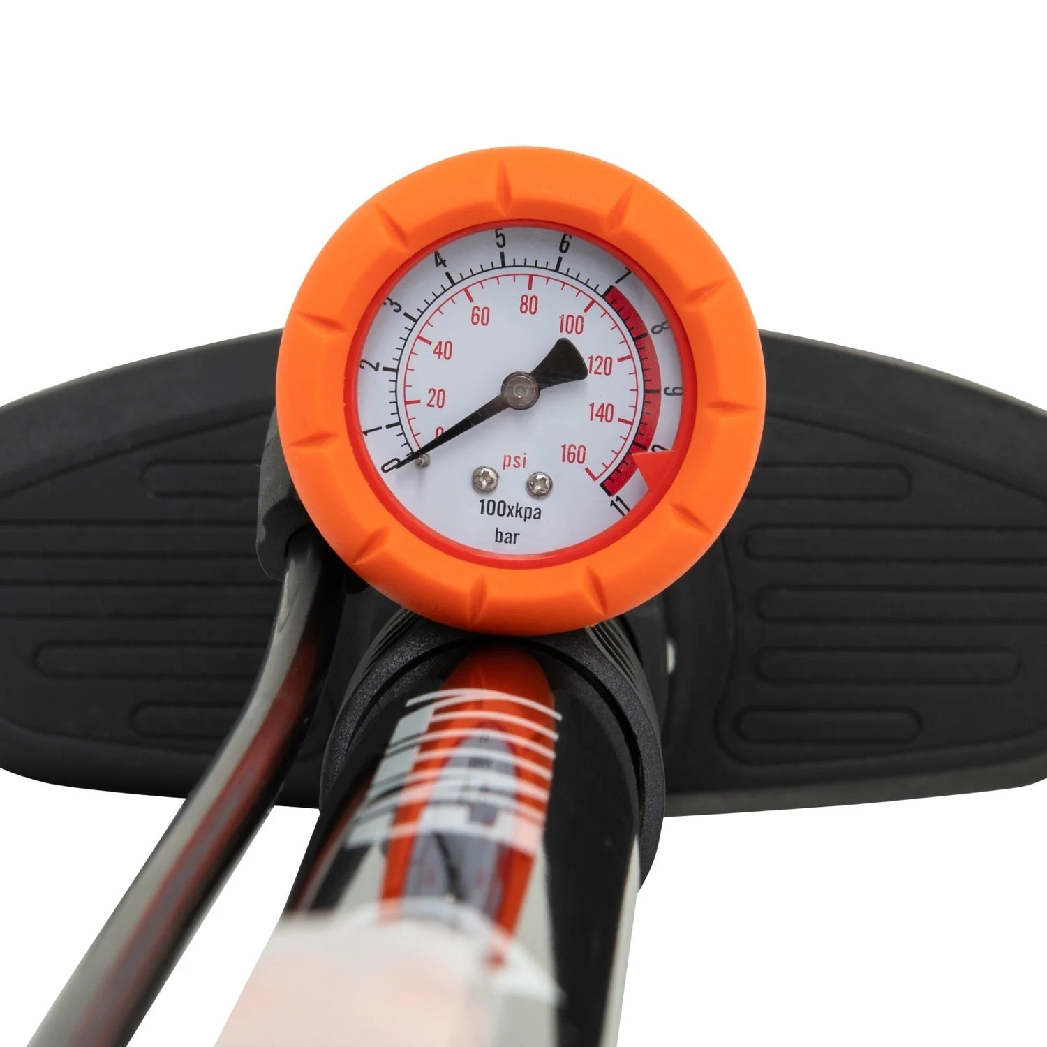 Entity FP15 High Volume Bicycle Floor Pump with Gauge - Image 6