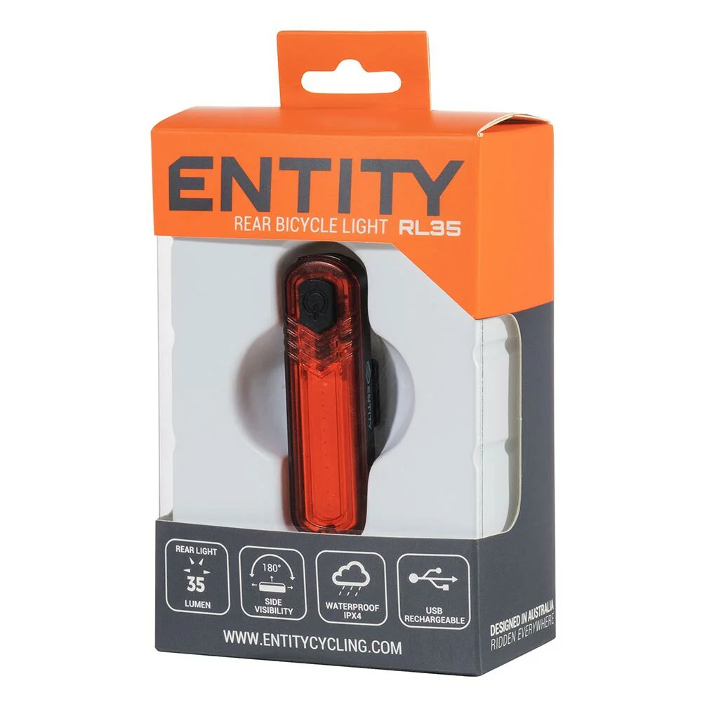 Entity RL35 35 Lumens Rear Bicycle Light - USB Rechargeable - Image 5
