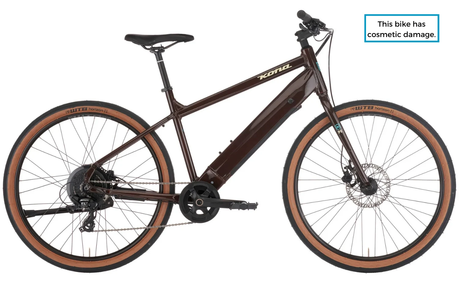 Ex Demo - Kona Dew HD - Commuter / Cruiser eBike M1