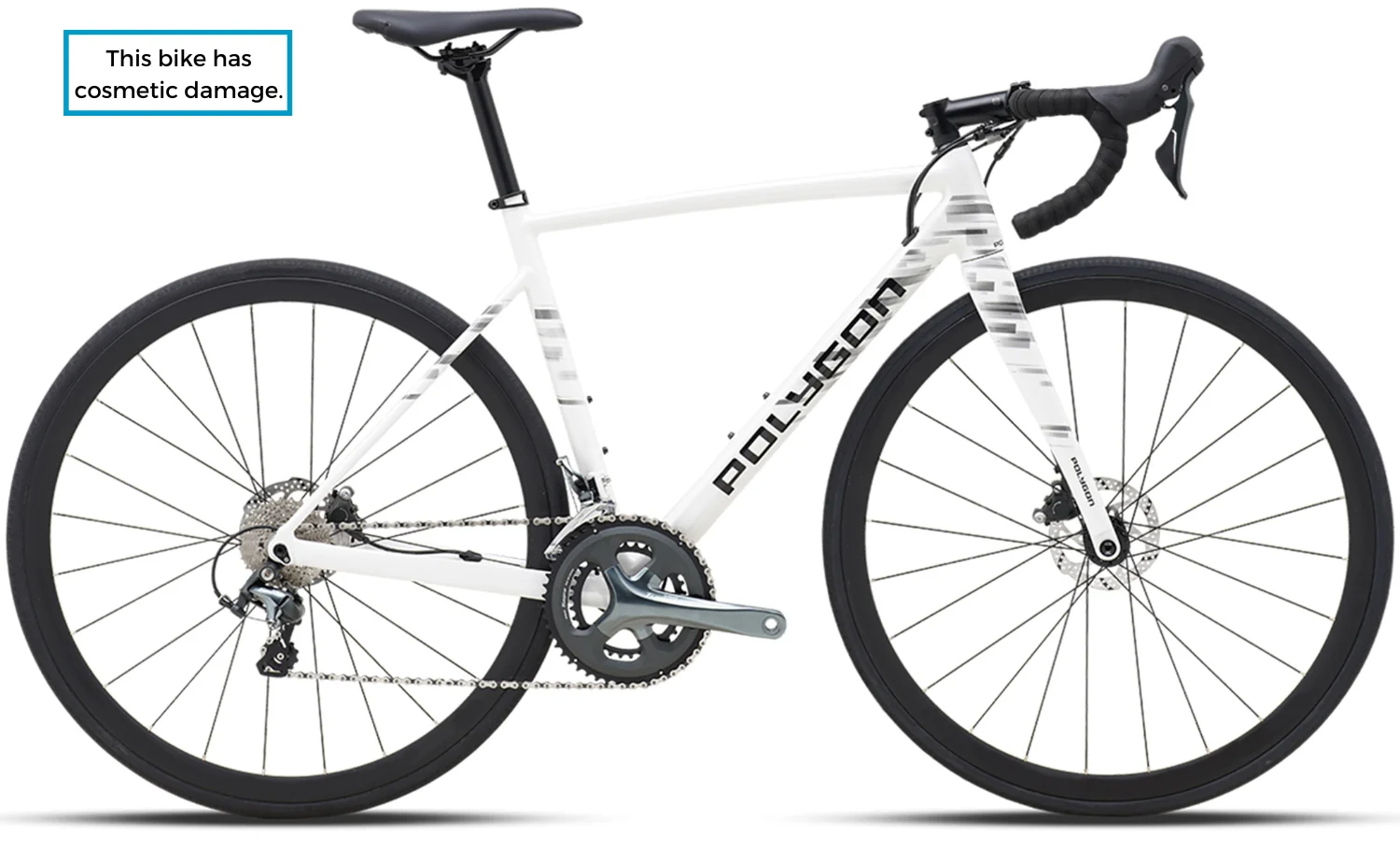 Ex Demo - Polygon Strattos S4 Disc - Tiagra Alloy Road Bike M1
