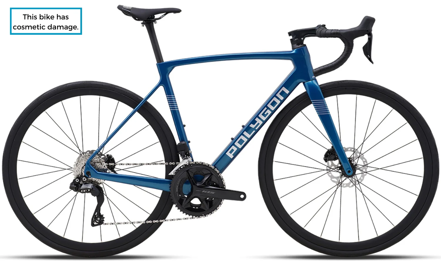 Ex Demo - Polygon Strattos S7X - 105 Di2 Carbon Road Bike S2