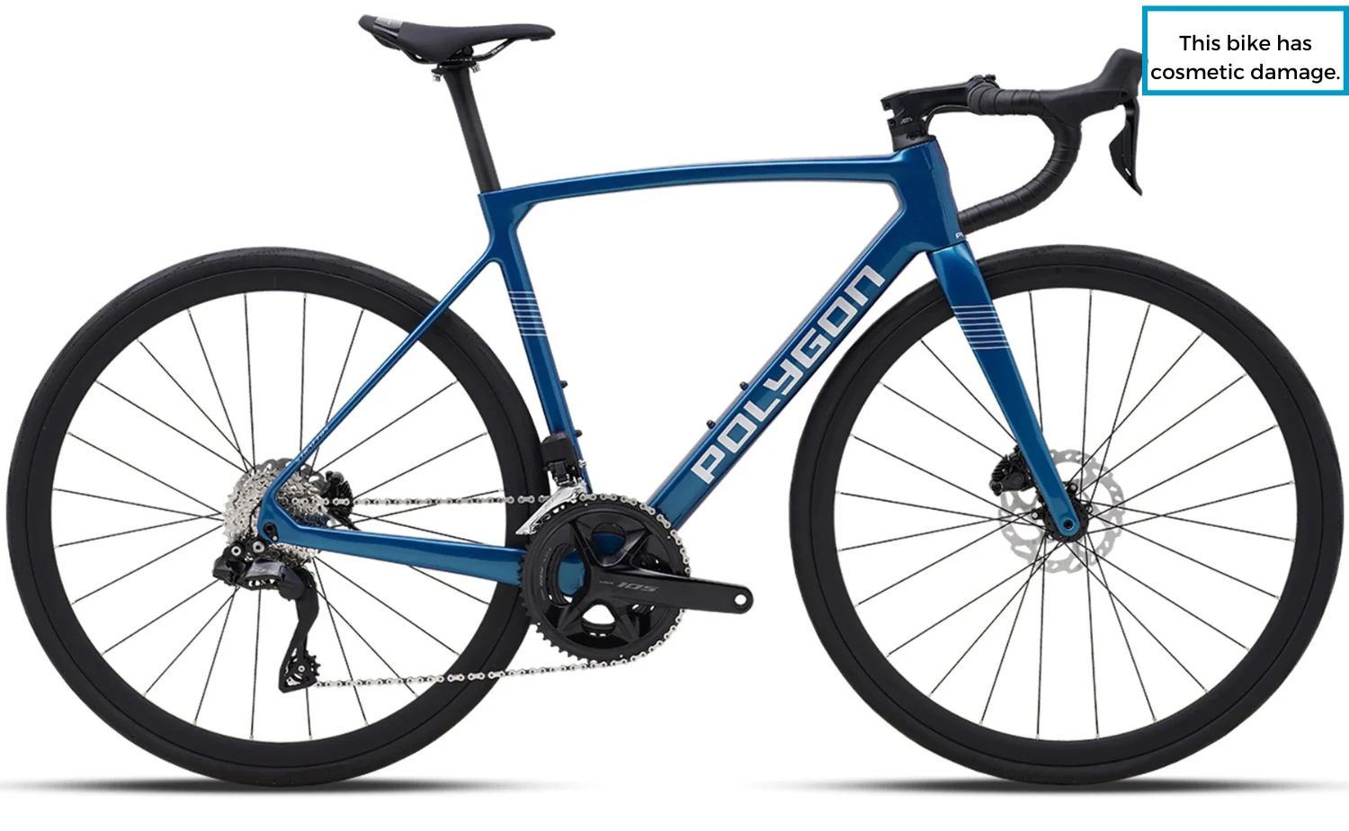 Ex Demo - Polygon Strattos S7X - 105 Di2 Carbon Road Bike S1