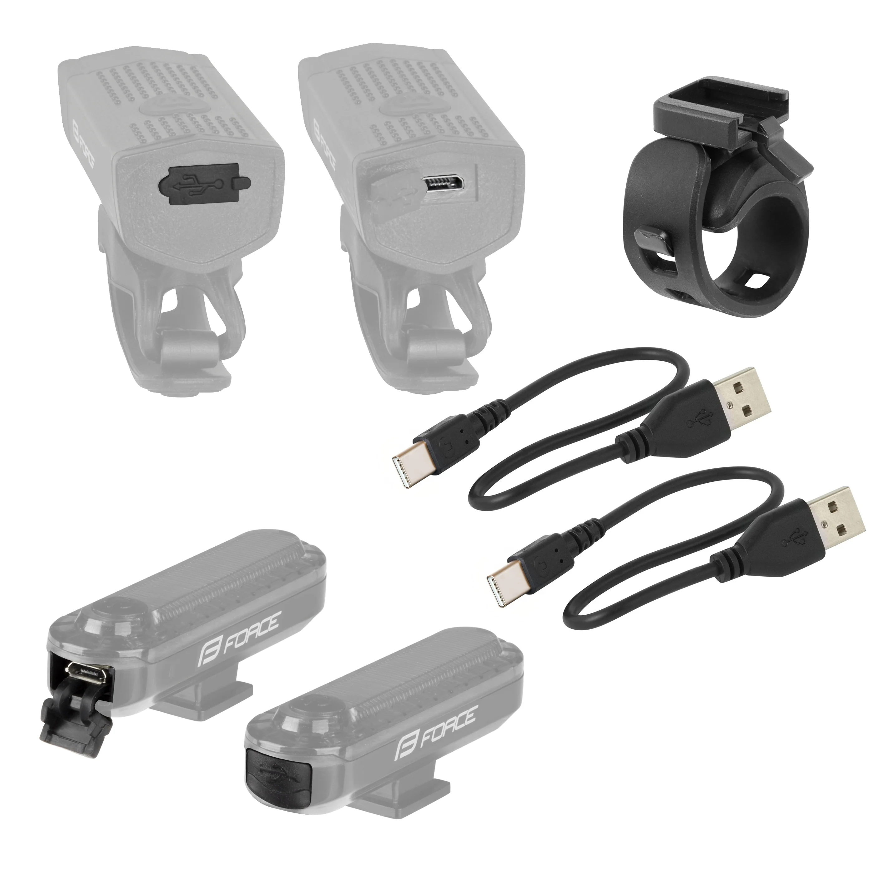 Force DOT 300 / 20 LM USB-C Light Set - Image 2