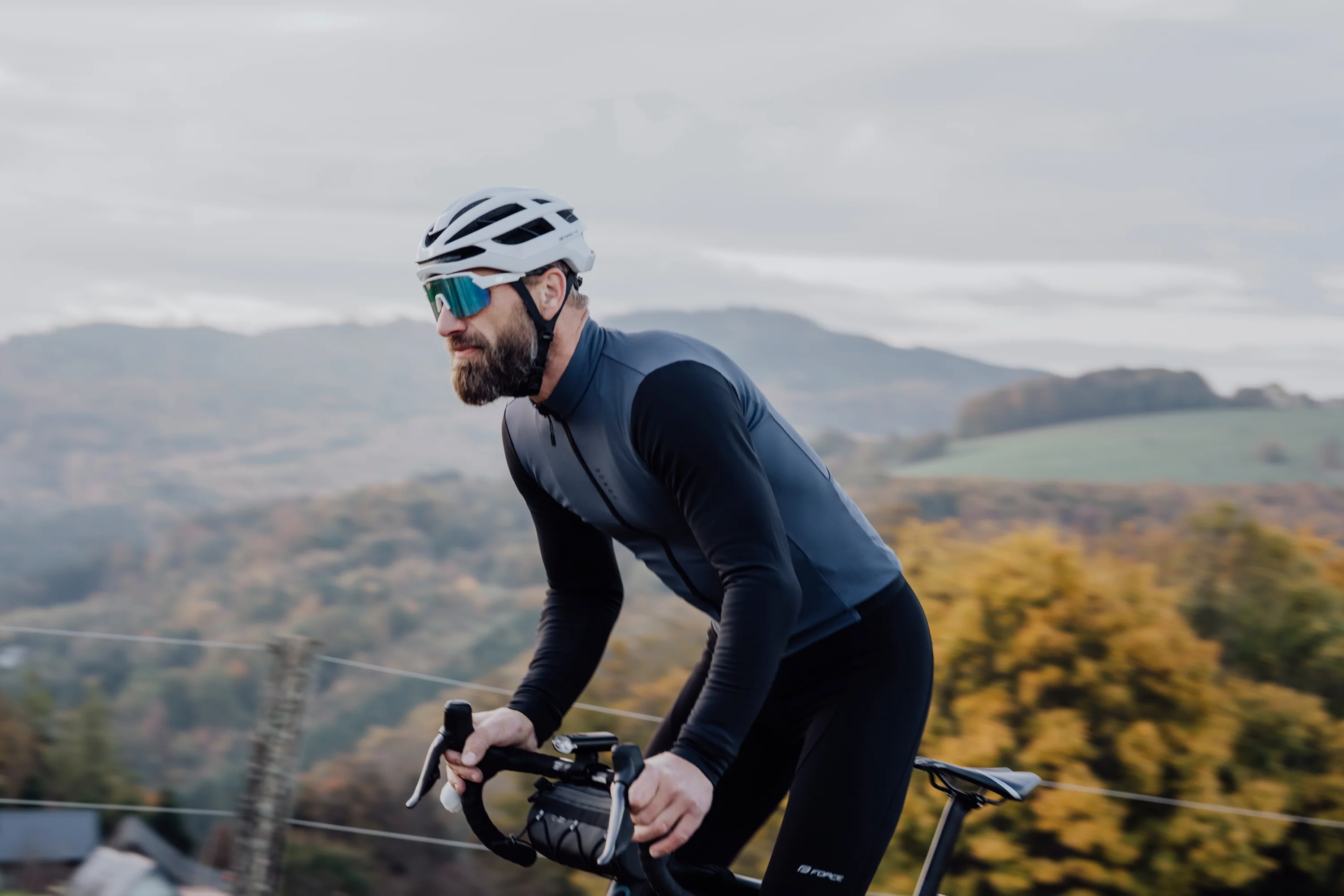 Force Endless Winter Cycling Jersey - Image 5