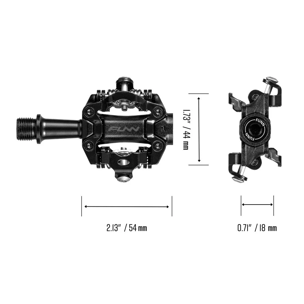 FUNN Tactic Clip-In SPD Pedals - Image 7