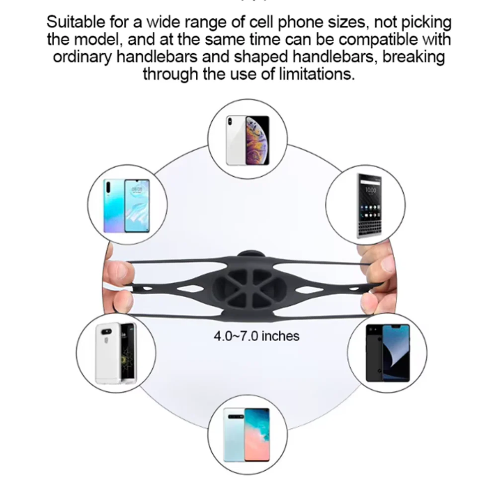GUB P9 Gel Bike Phone Holder - Image 8