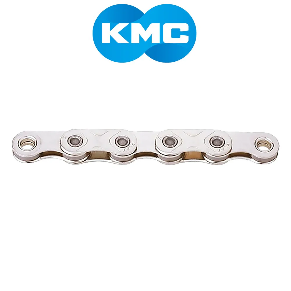 KMC XFSI - Chain X FlatW 12-13 Speed Silver/Silver - Pre Waxed