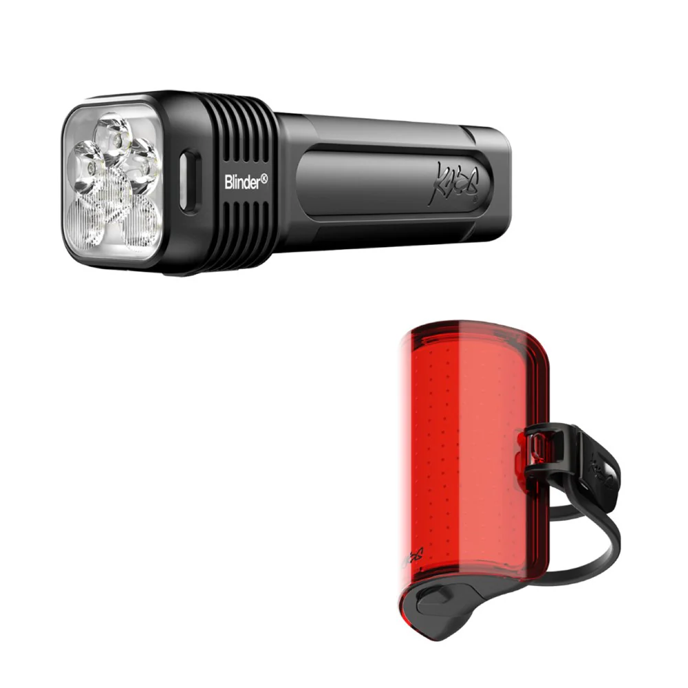 Knog Blinder 1400 / Mid Cobber Reflex - Combo Light Set - Image 2