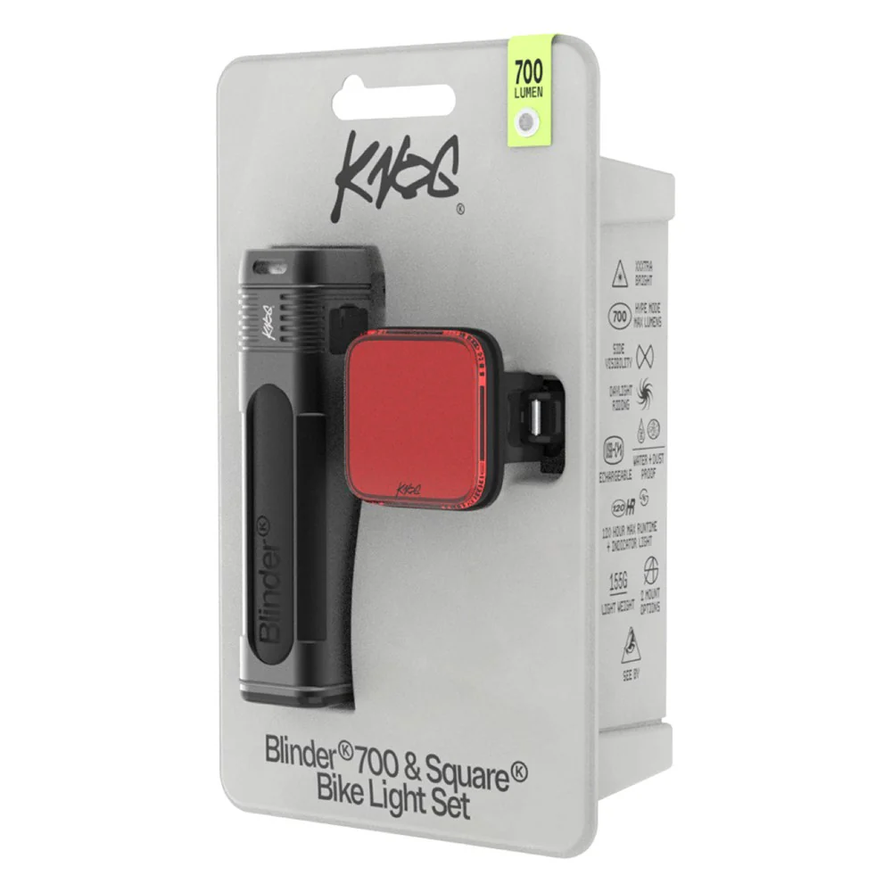 Knog Blinder 700 / Square 100 - Combo Light Set - Image 6