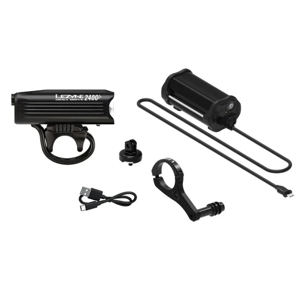 Lezyne Mega Drive 2400+ USB-C Front Light - Image 4