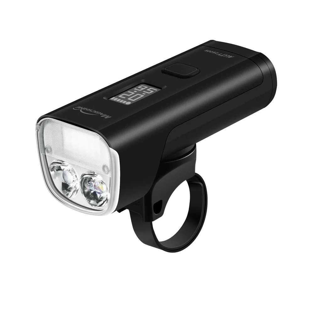 MAGICSHINE Front Light - ALLTY 2500S - Garmin and GoPro Mounts included - USB