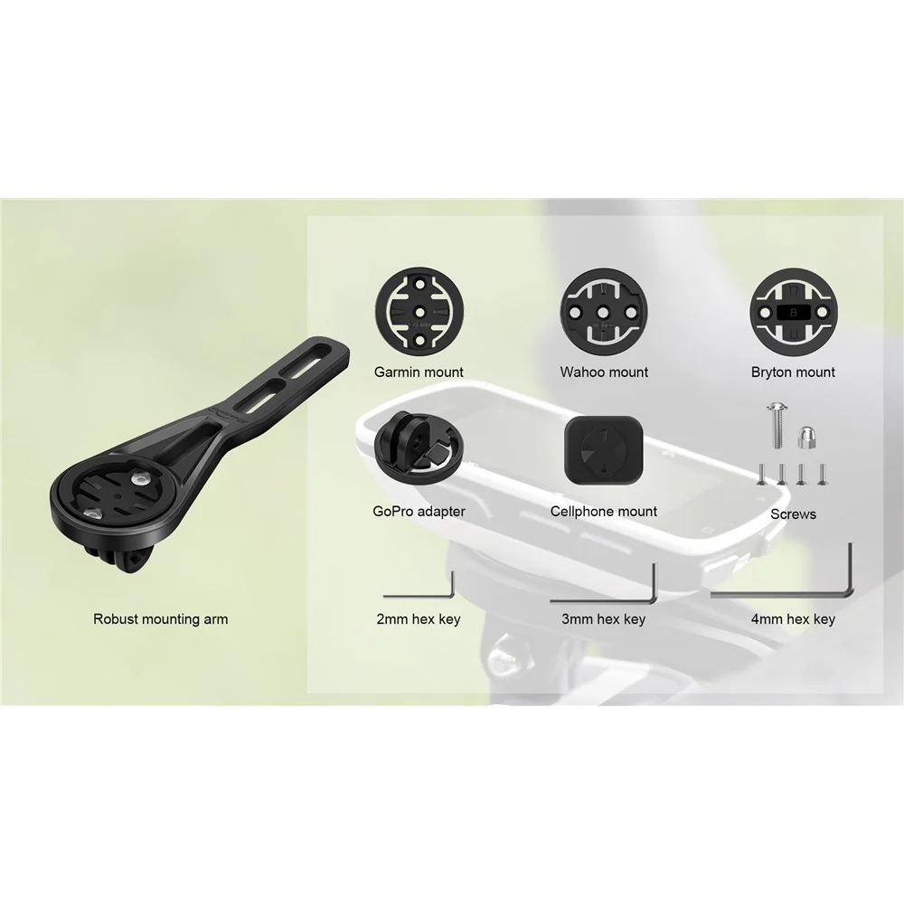 MAGICSHINE Garmin Upfront Mount for EVO series (plastic) - Suitable for ALLTY / MJ / MONTEER / RAY / EVO - Image 3