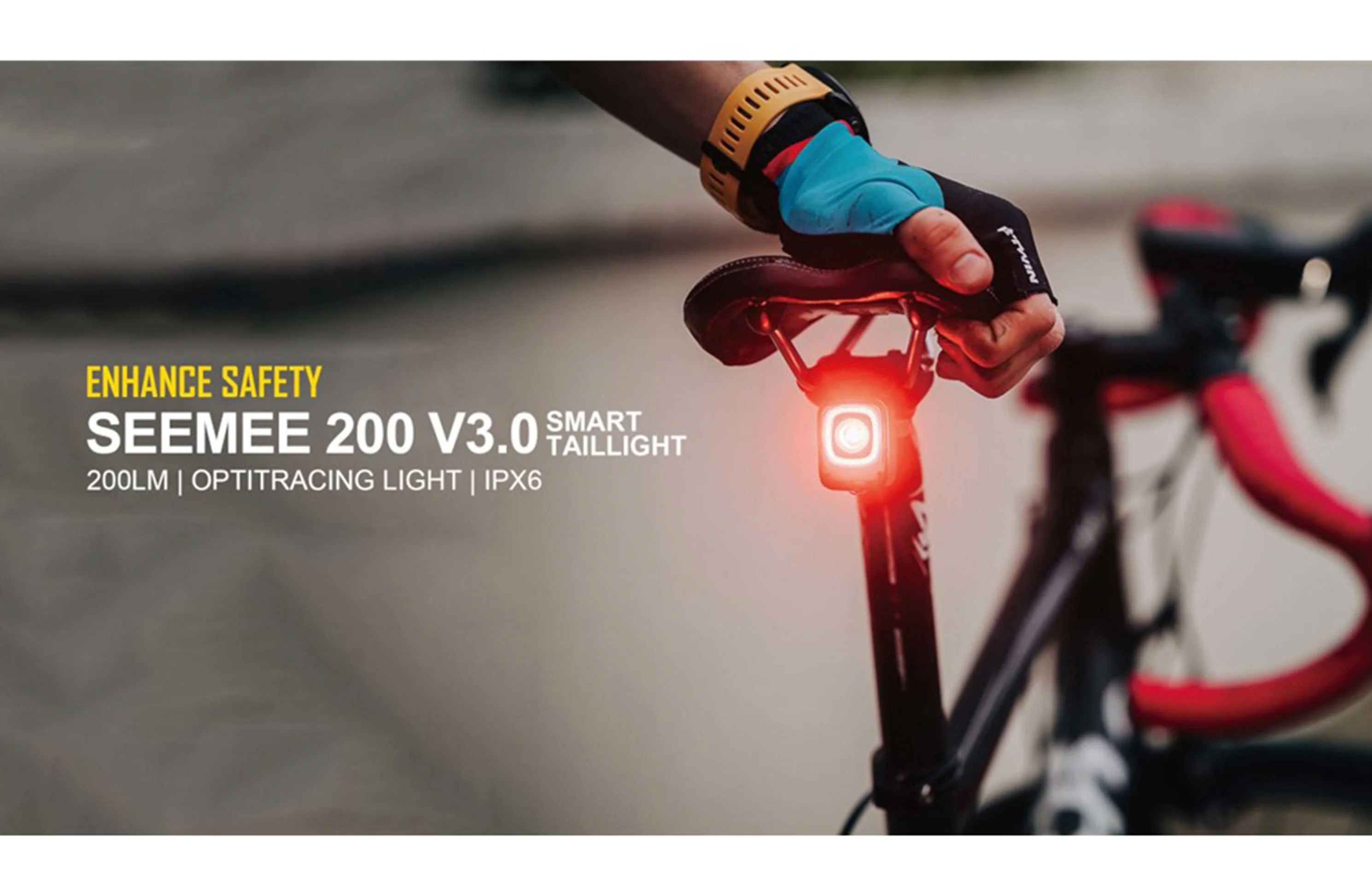 MAGICSHINE SeeMee 200 V3 - Brake & Ambient Rear Light - Image 5