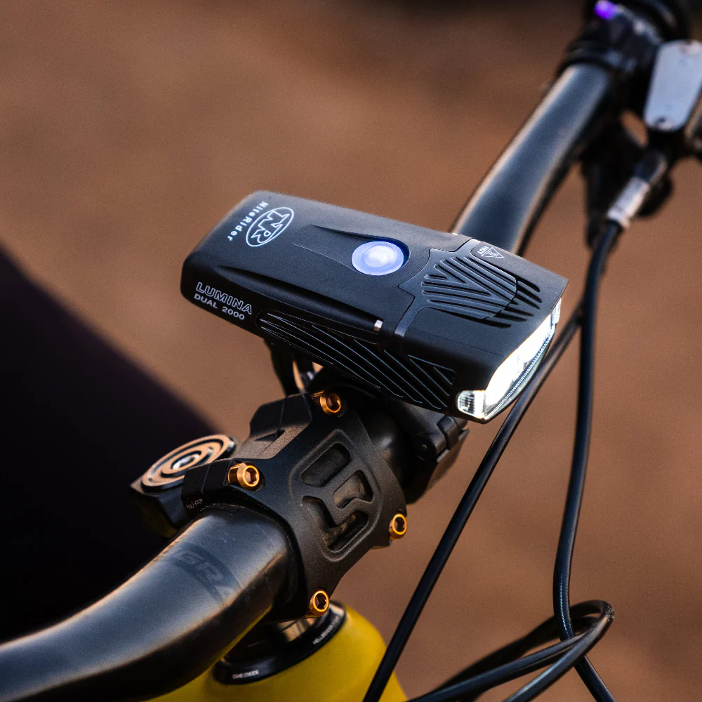NiteRider Lumina Dual 2000 USB-C Front Light - Image 3