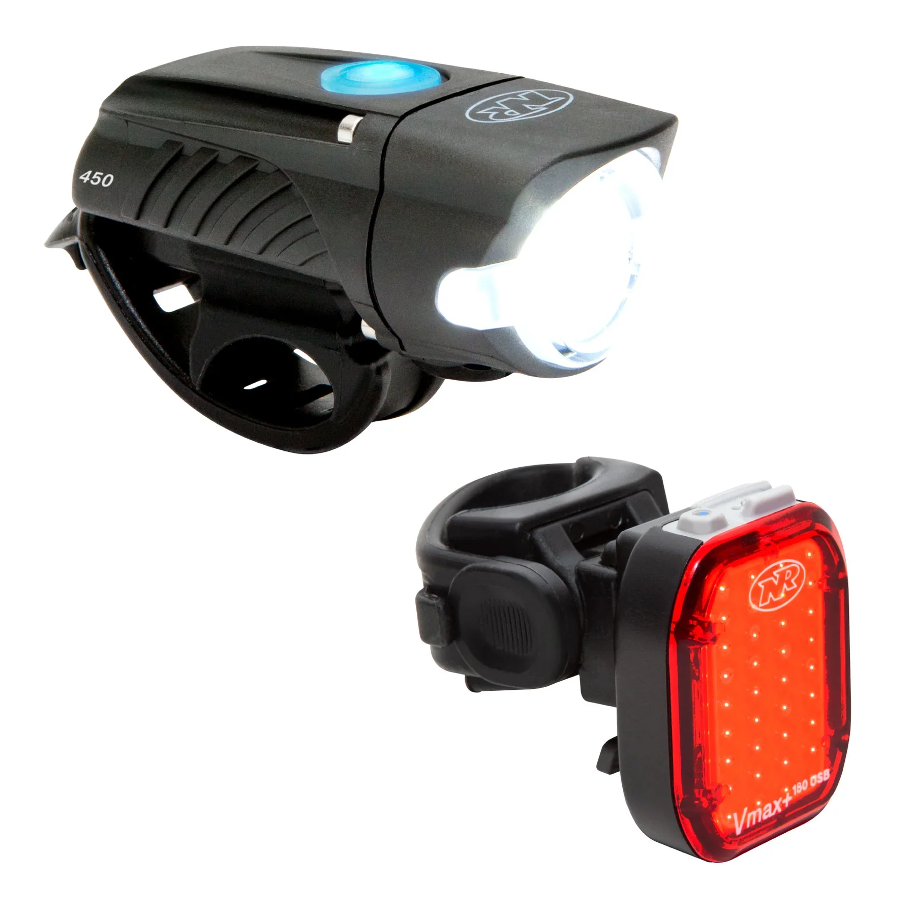 NiteRider Swift 450 / Vmax+ 180 USB-C Combo Light Set