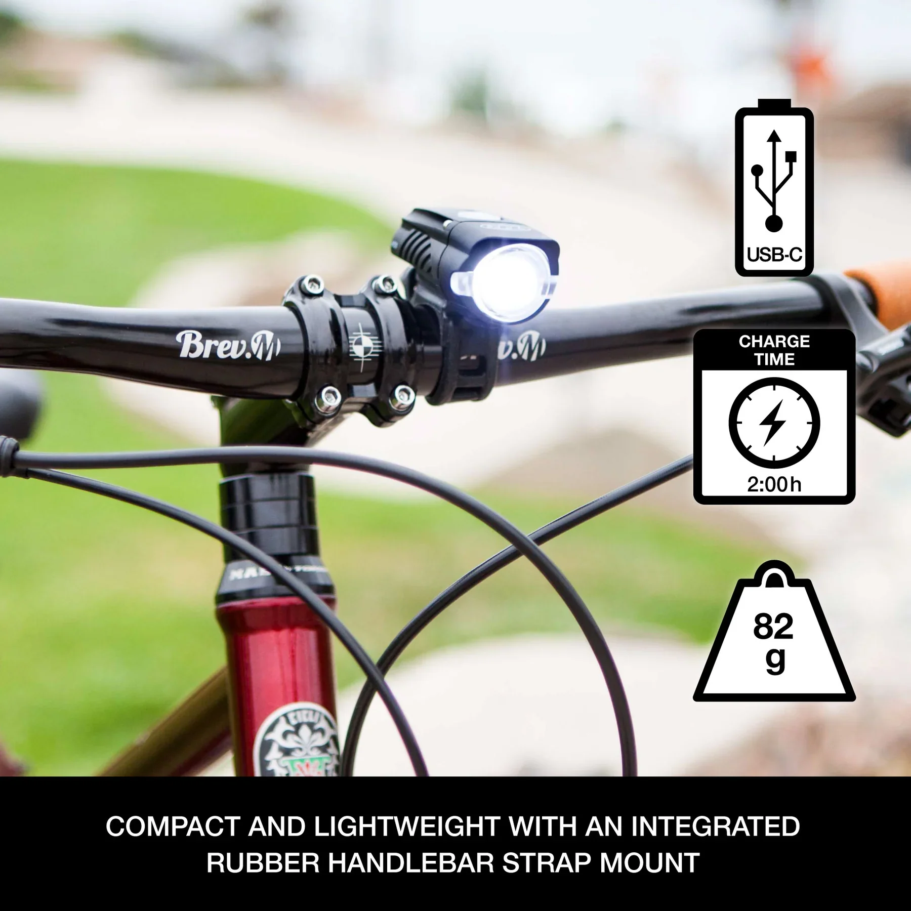 NiteRider Swift 450 / Vmax+ 180 USB-C Combo Light Set - Image 4