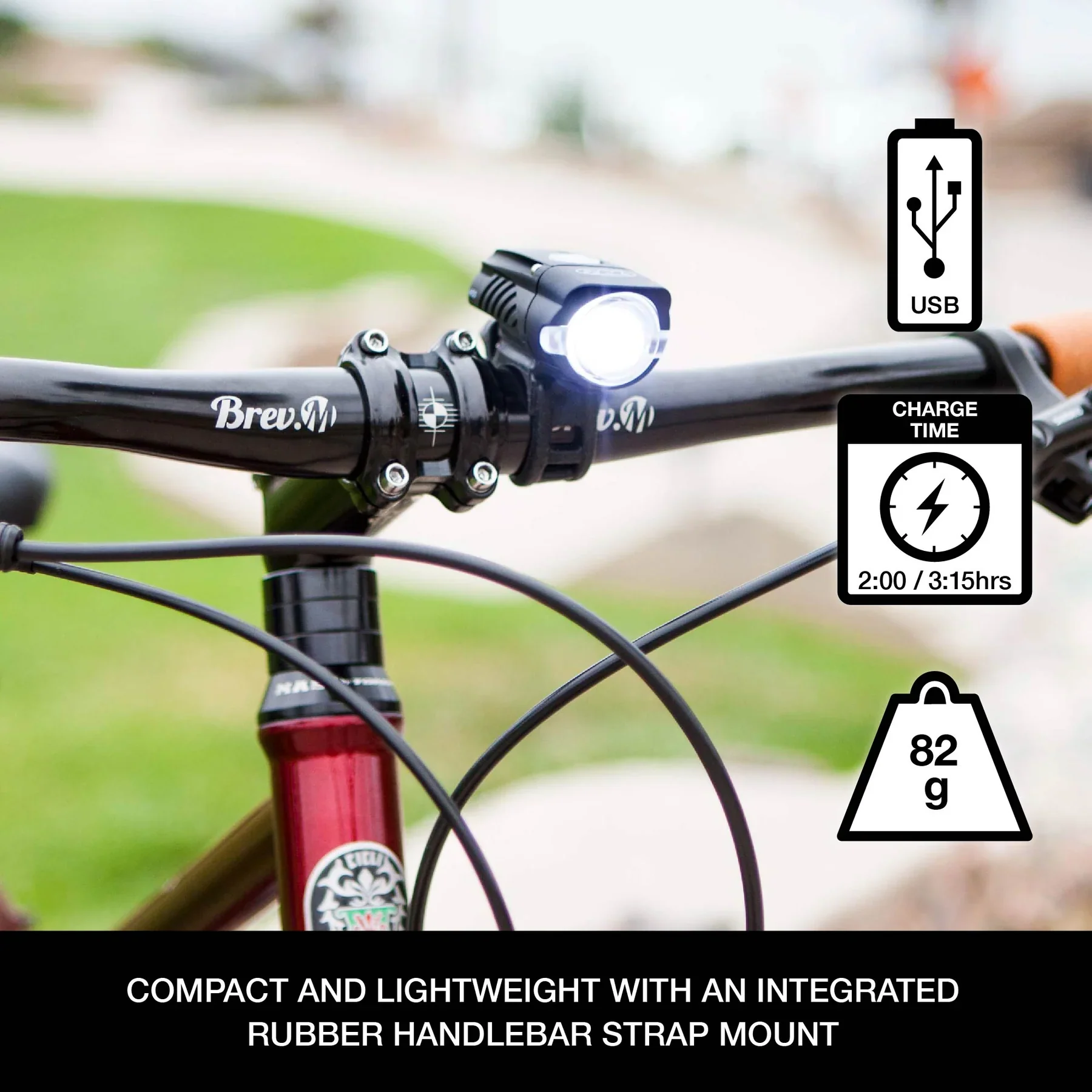 NiteRider Swift 500 LED Front Light - Image 3