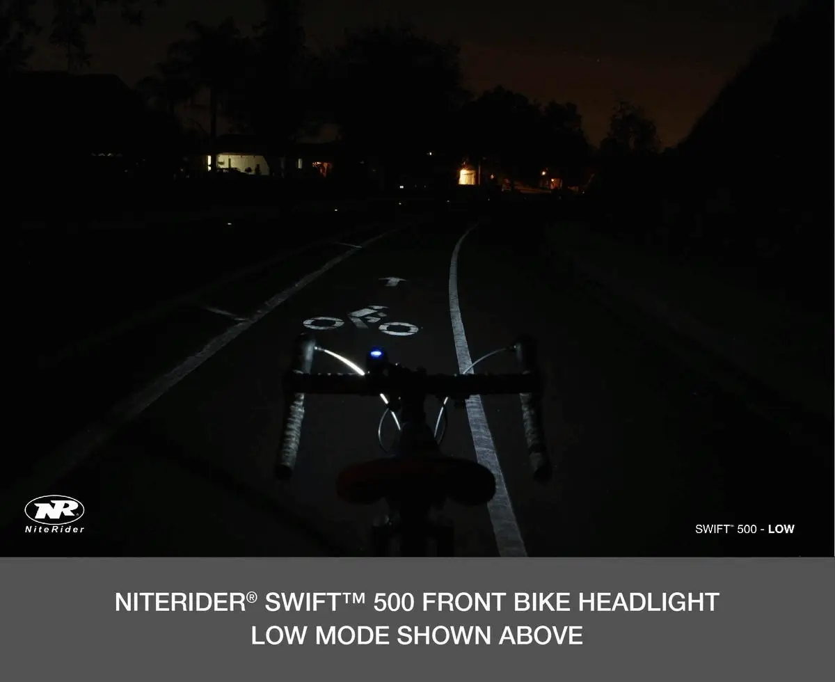 NiteRider Swift 500 LED Front Light - Image 5