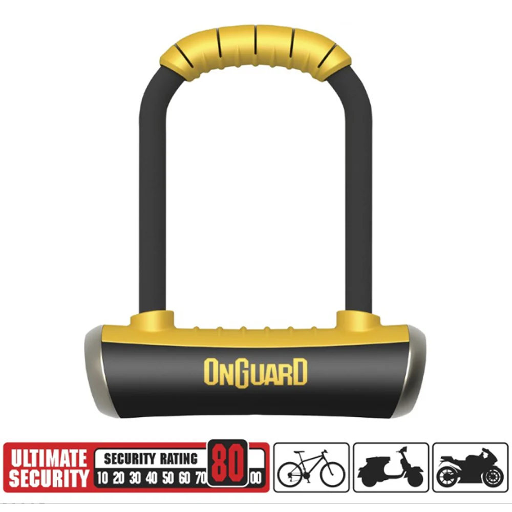 OnGuard Pitbull Series Standard U-Lock Keyed - 11.5cm x 23cm D 14mm