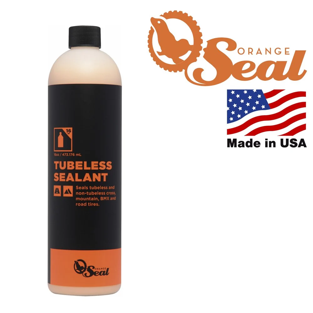 Orange Seal Regular 473ml (16oz) Tubeless Tyre Sealant Refill Bottle