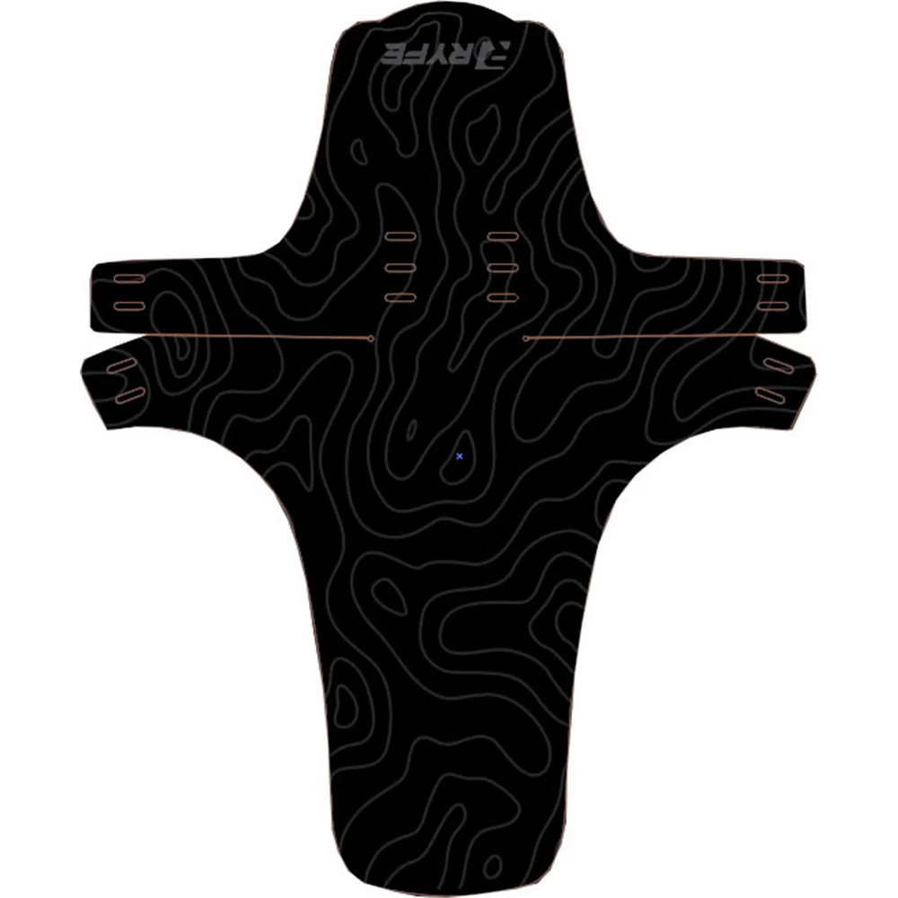 RYFE Mud Guard Extra Large Black Contour