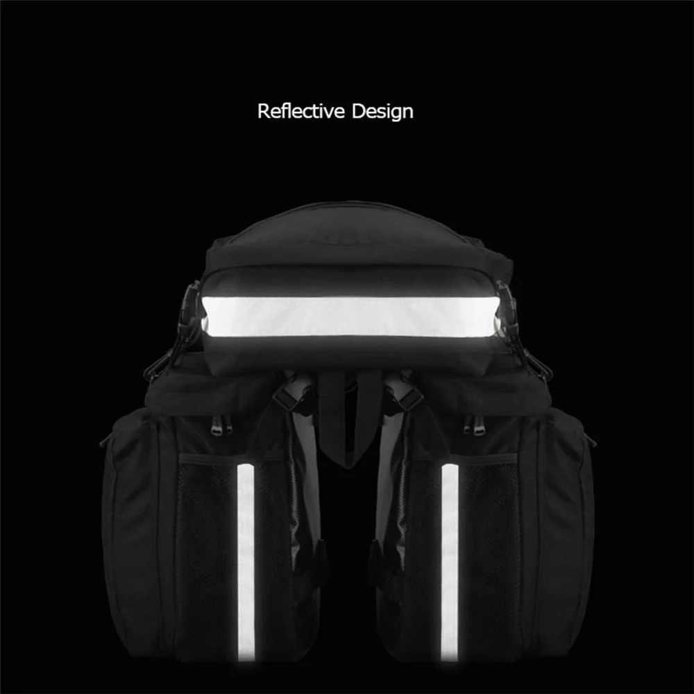 SAHOO Large Capacity Pannier Bag – 37L (18x34x42cm) - Image 4