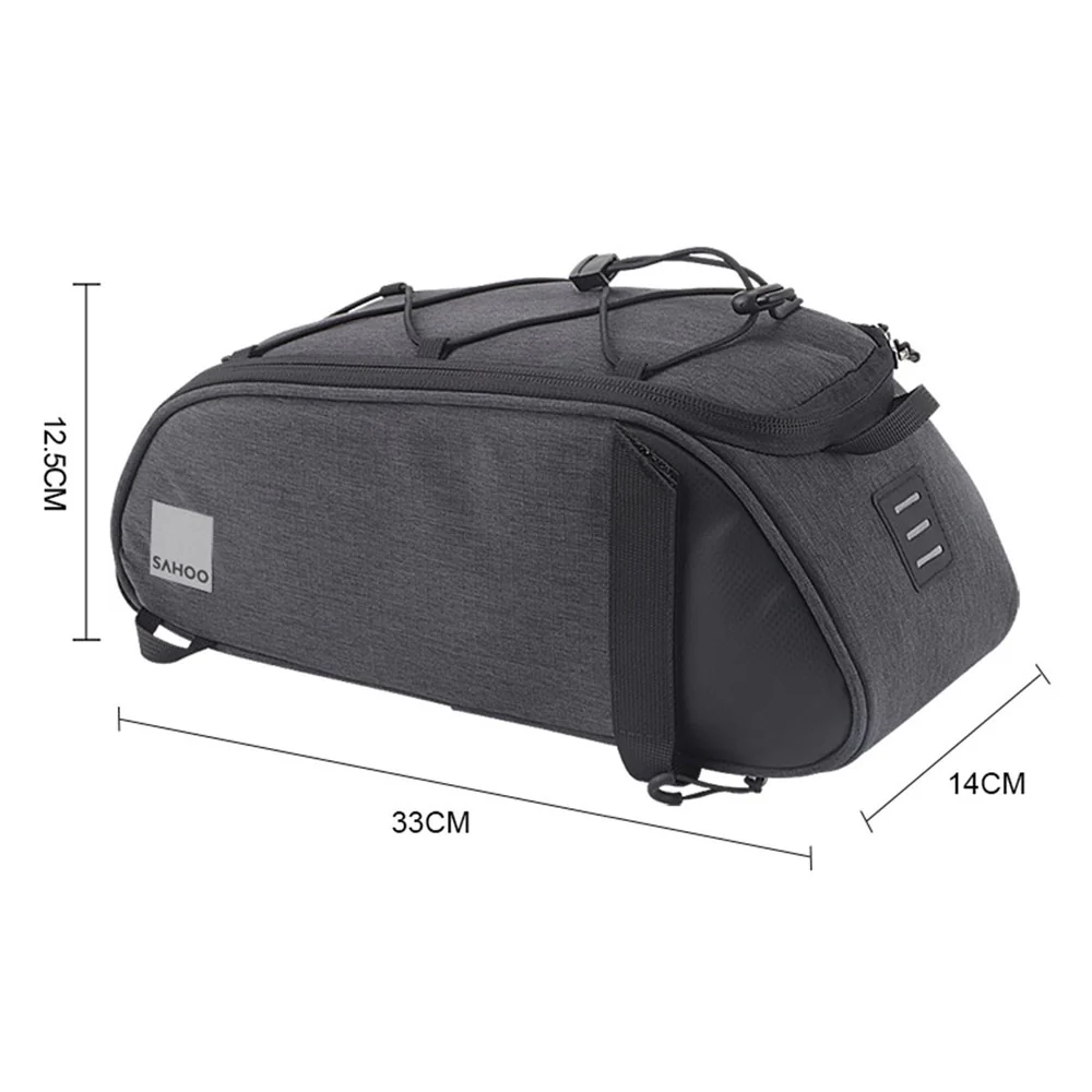 SAHOO Medium Trunk Bag – 7L with Universal Mounting Straps (33x14x12cm) - Image 2