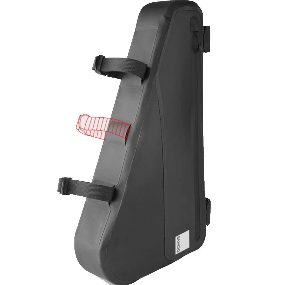 SAHOO Waterproof Corner Frame Bag – 4L with Dual Side Pockets (40x23x6cm) - Image 4