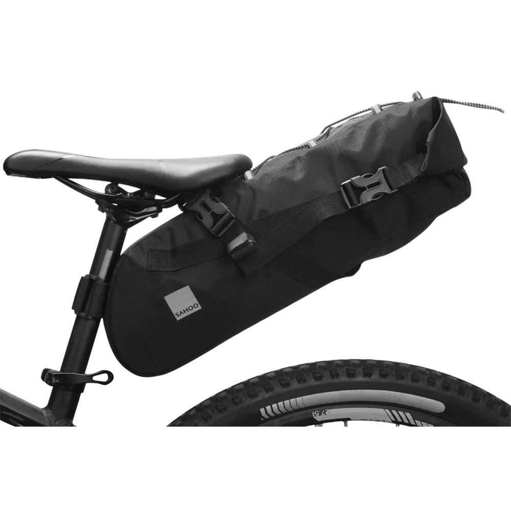 SAHOO Water-Resistant Saddle Bag – 10L Seatpost Pack - Image 3
