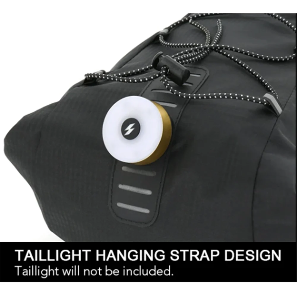 SAHOO Water-Resistant Saddle Bag – 10L Seatpost Pack - Image 7