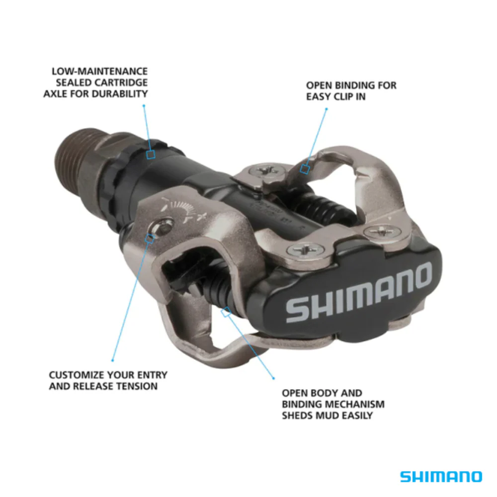 Shimano PD-M520 SPD Pedals - Image 3