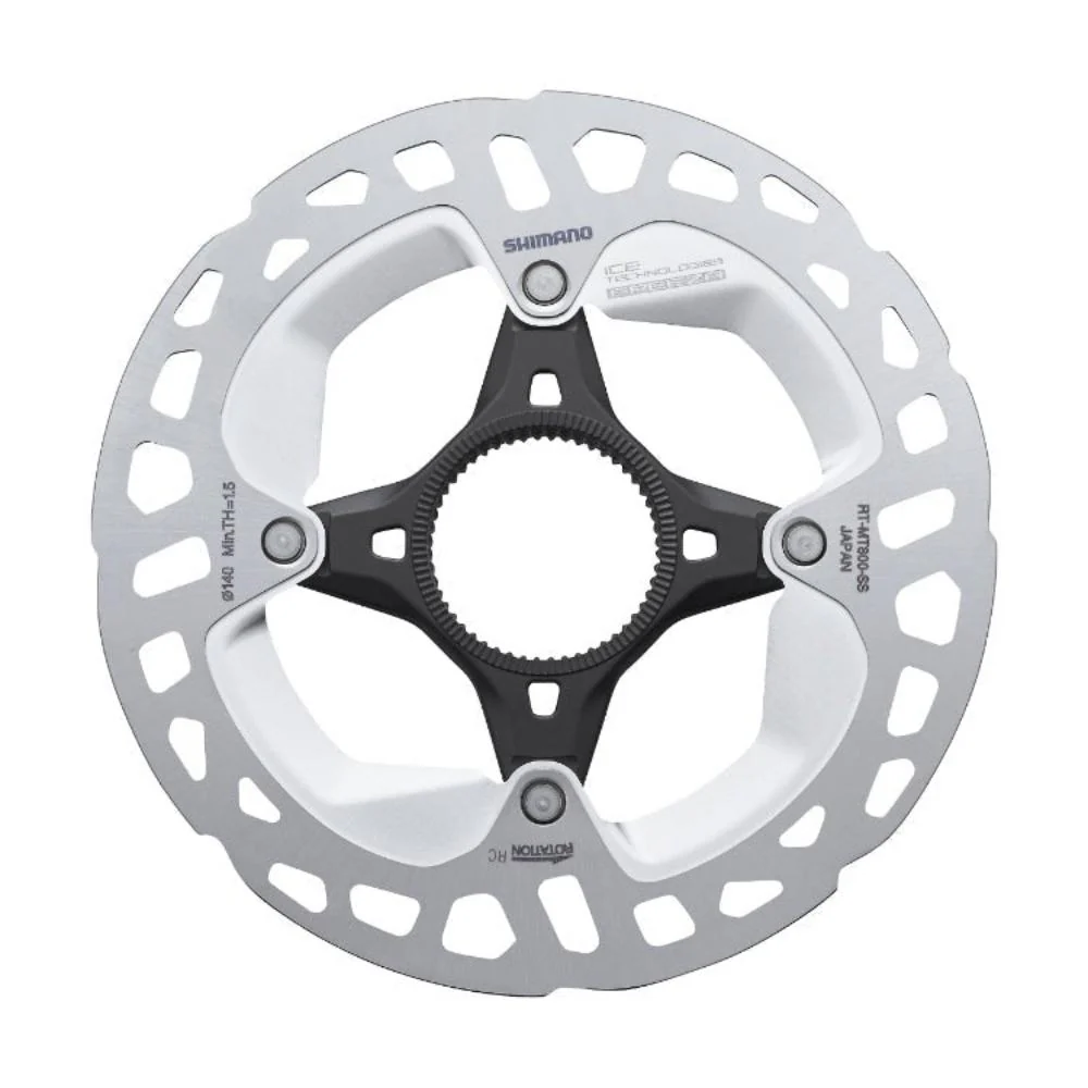 Shimano RT-MT800 Disc Brake Rotor XT ICE-TECH Centerlock External Serration - Image 5