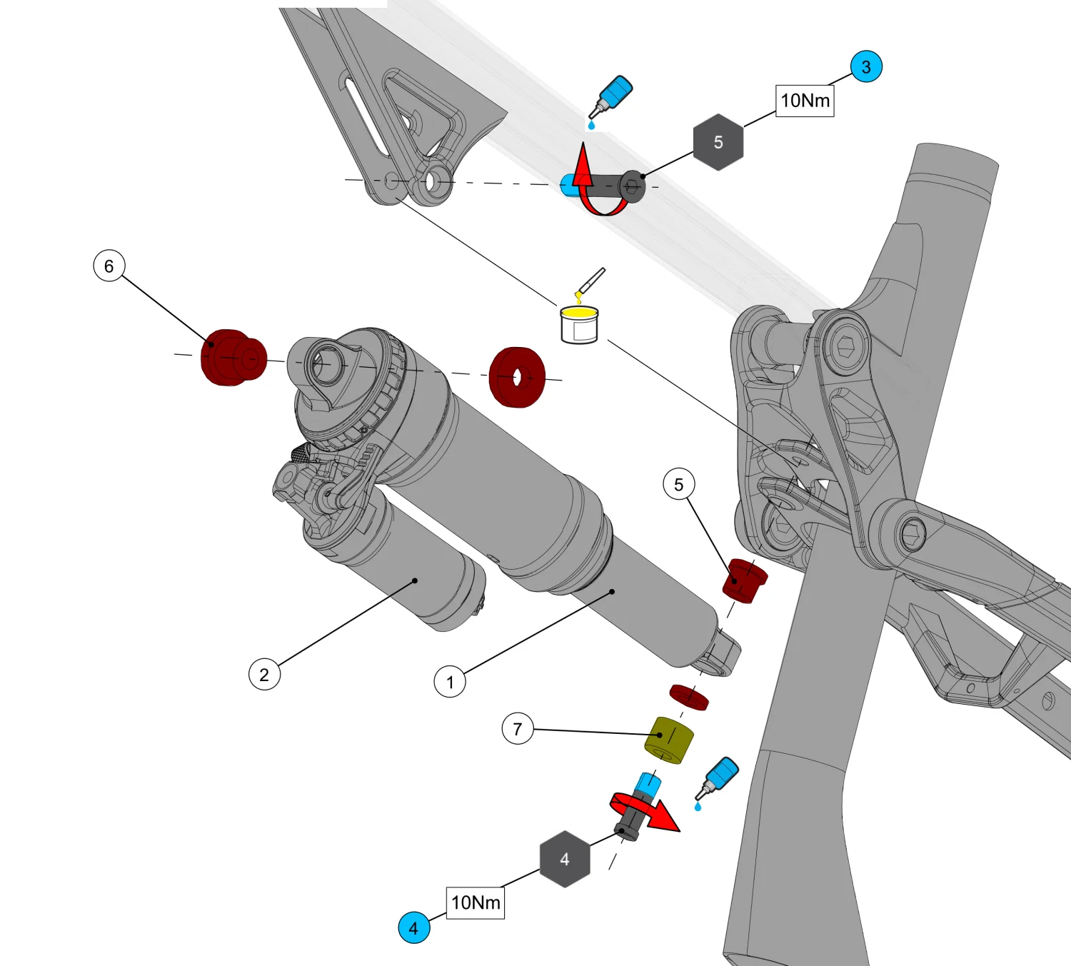 Superior XF Shock Mounting Bolts - Image 2