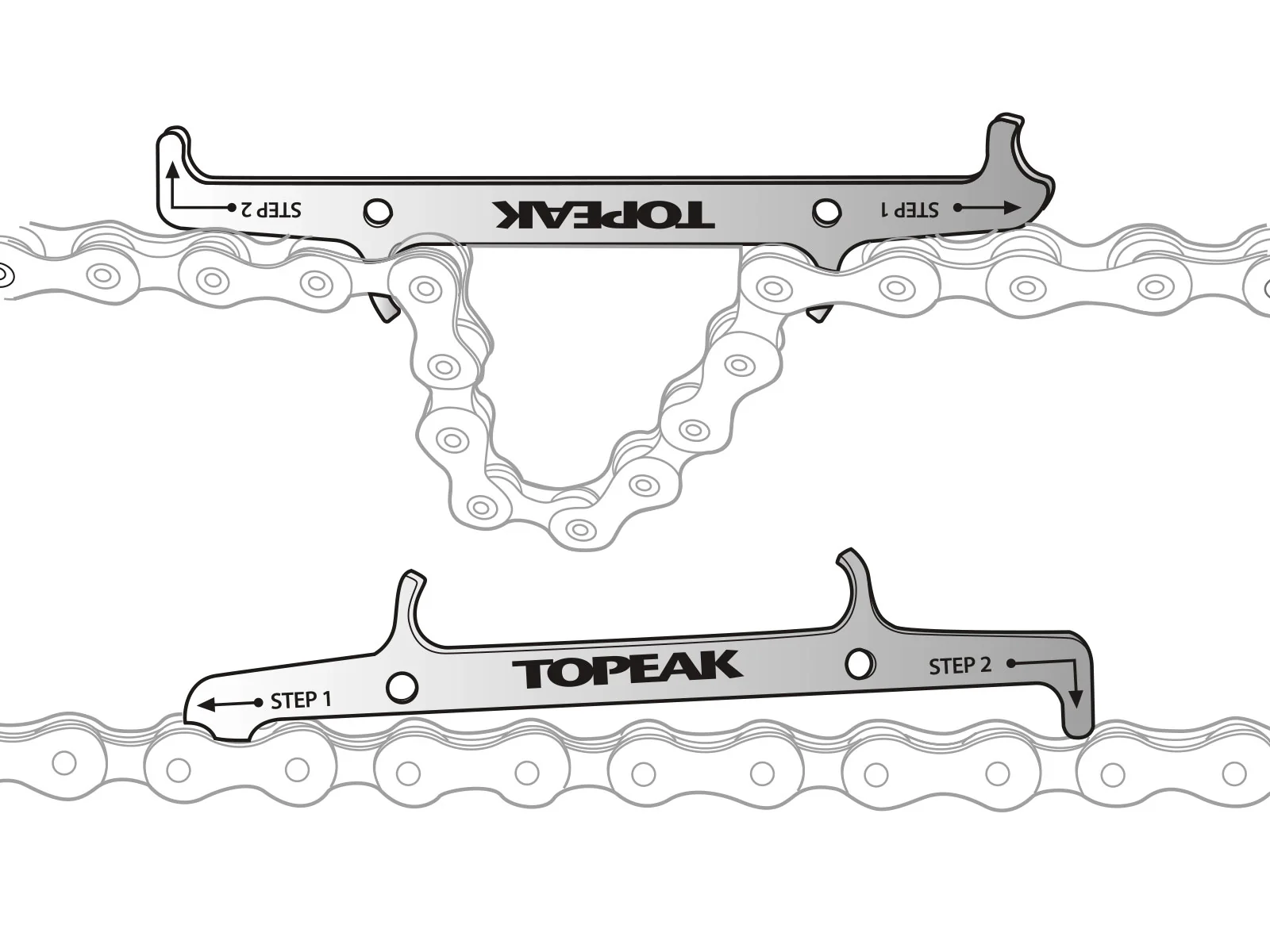 Topeak Chain Hook & Wear Indicator - Image 2