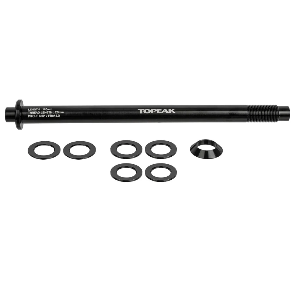 TOPEAK ZI:RAK THRU-AXLE 12 X 1.0MM