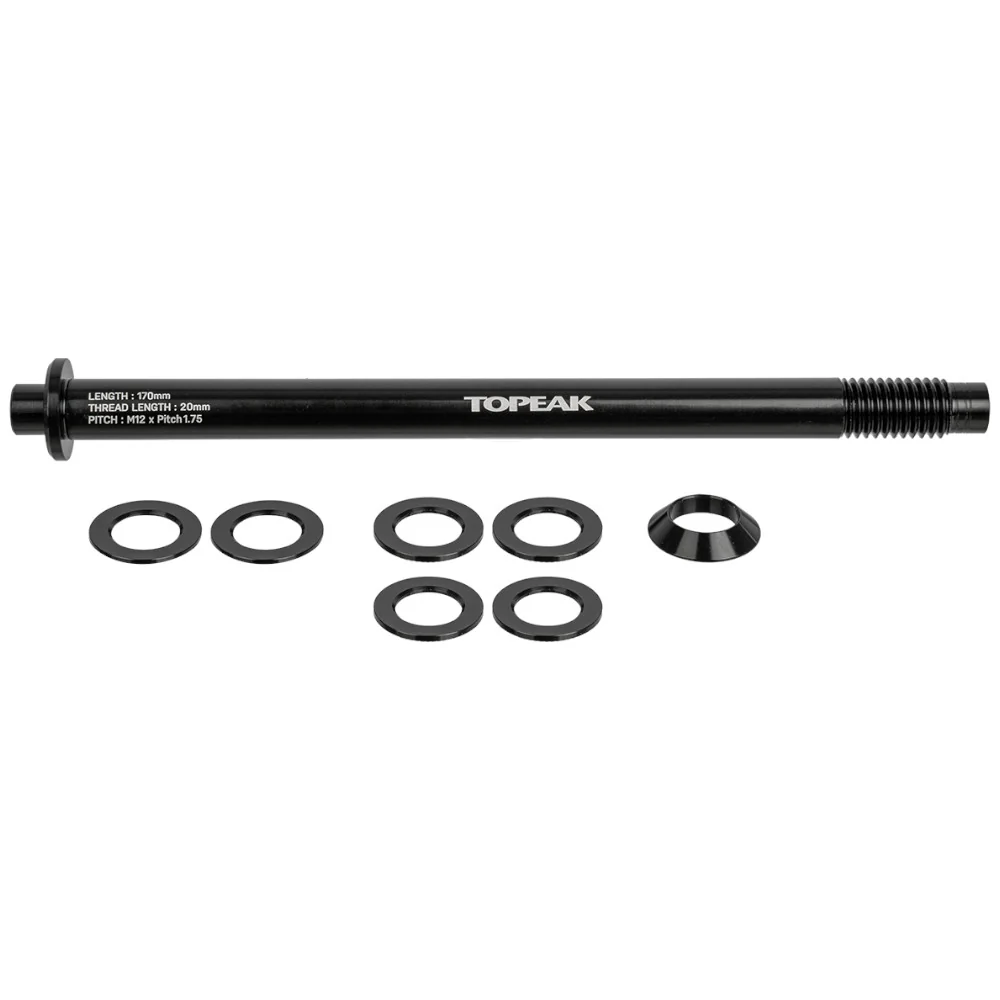 TOPEAK ZI:RAK THRU-AXLE 12 X 1.75MM