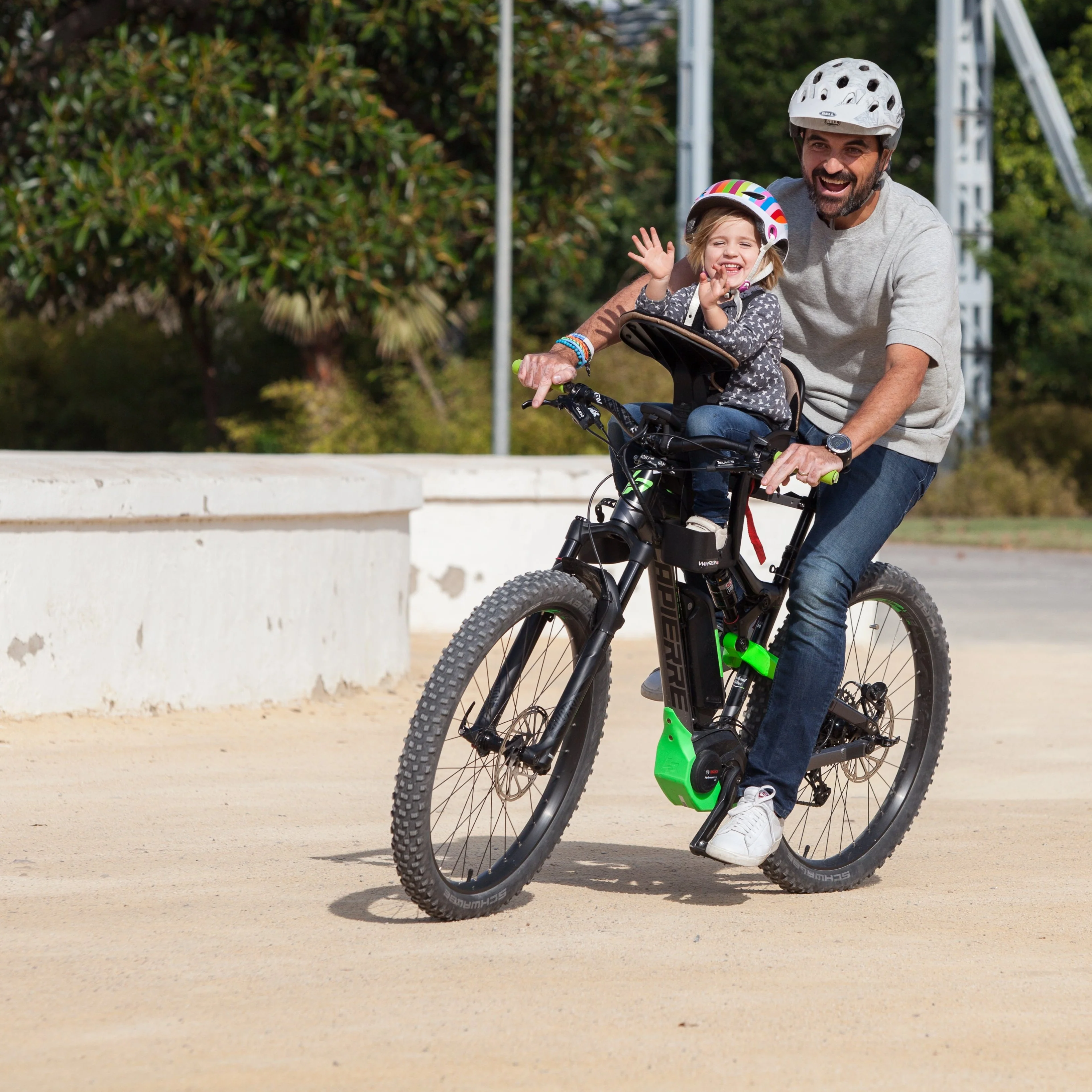 WeeRide Deluxe Baby Bike Seat - Image 8